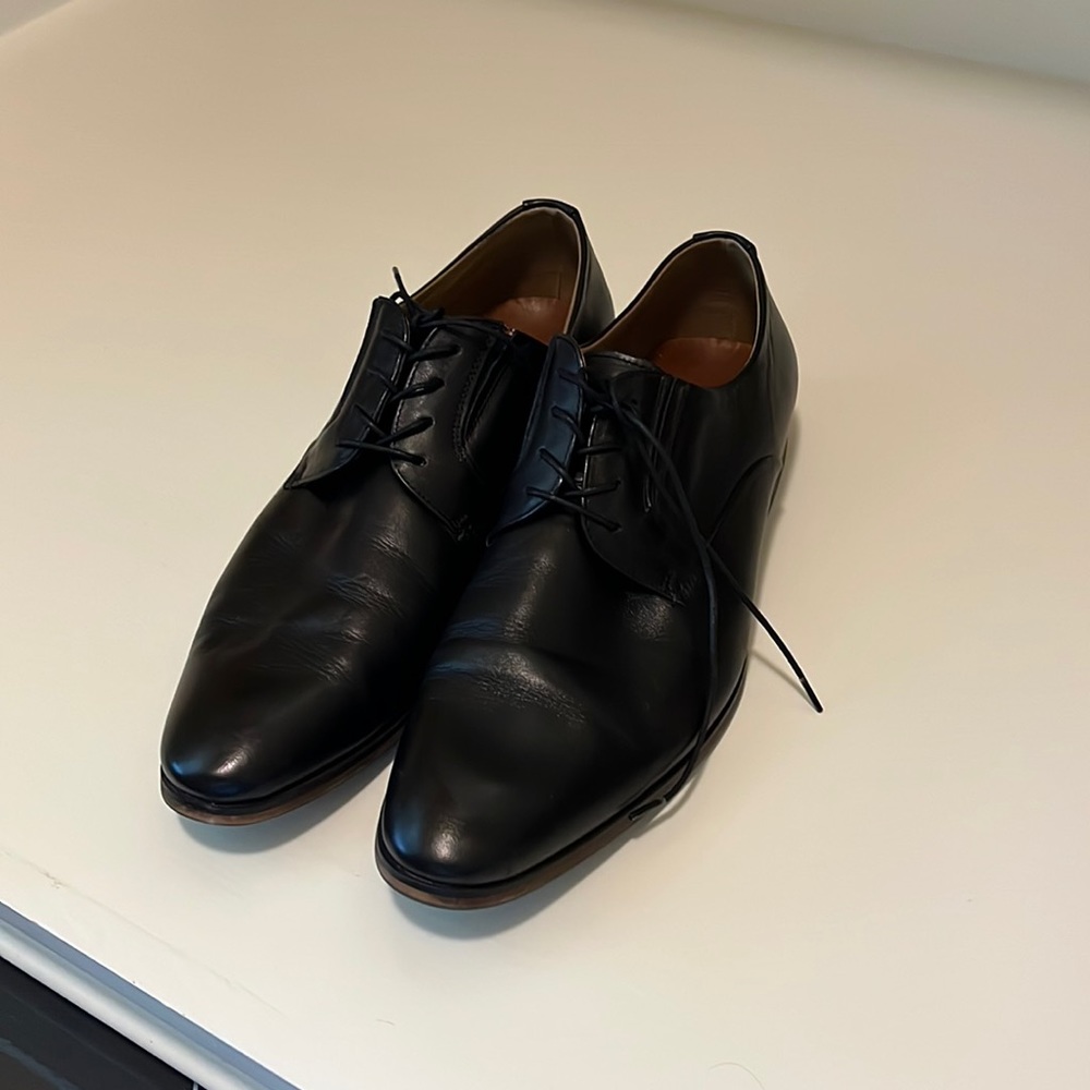 Aldo Men's Black Dress Shoes - Size 12